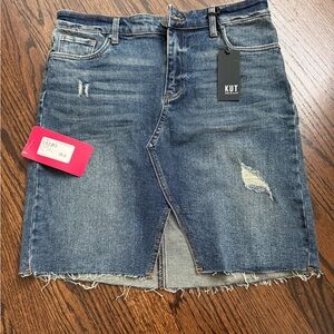 Kut from the Kloth Indigo Skirt